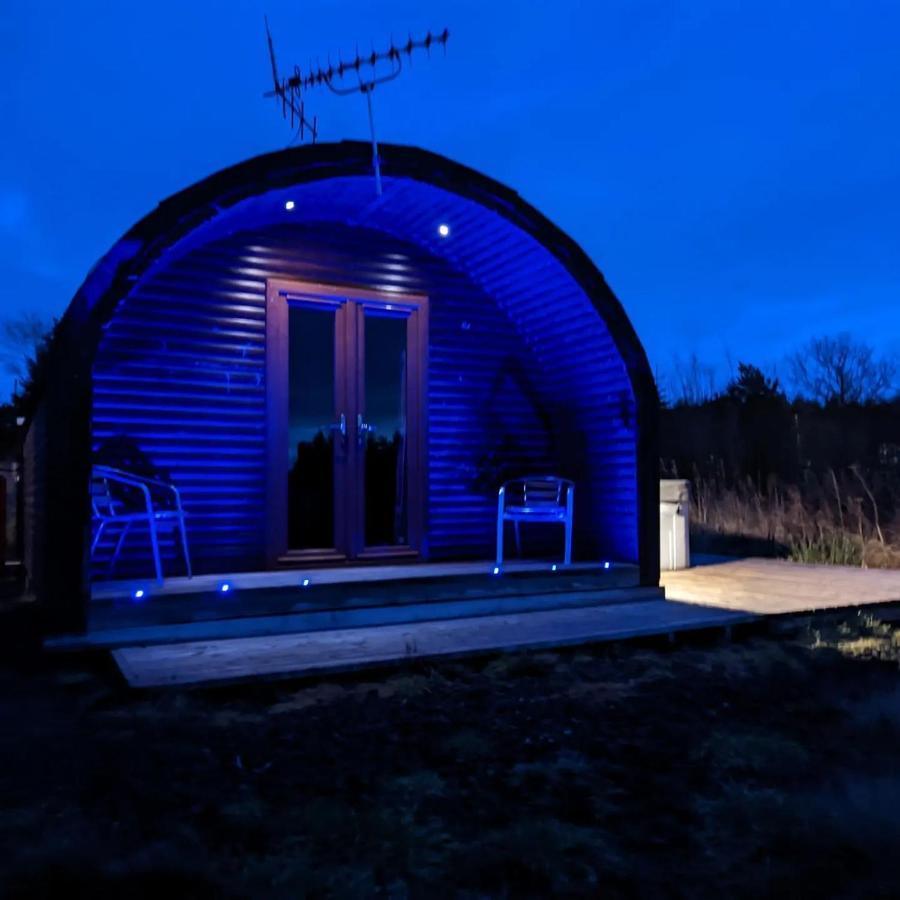 Pond View Pod 3 With Private Hot Tub -Fife - Loch Leven - Lomond Hills Villa Kelty Dış mekan fotoğraf